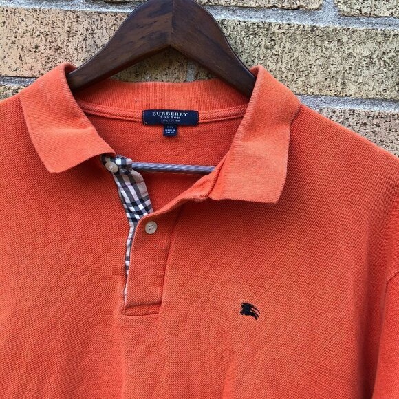 Vintage Burberry London Novacheck Collar Button Up Shirt XXL - Picture 1 of 5
